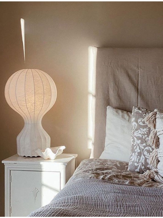 Cream Aesthetic Table Lamp