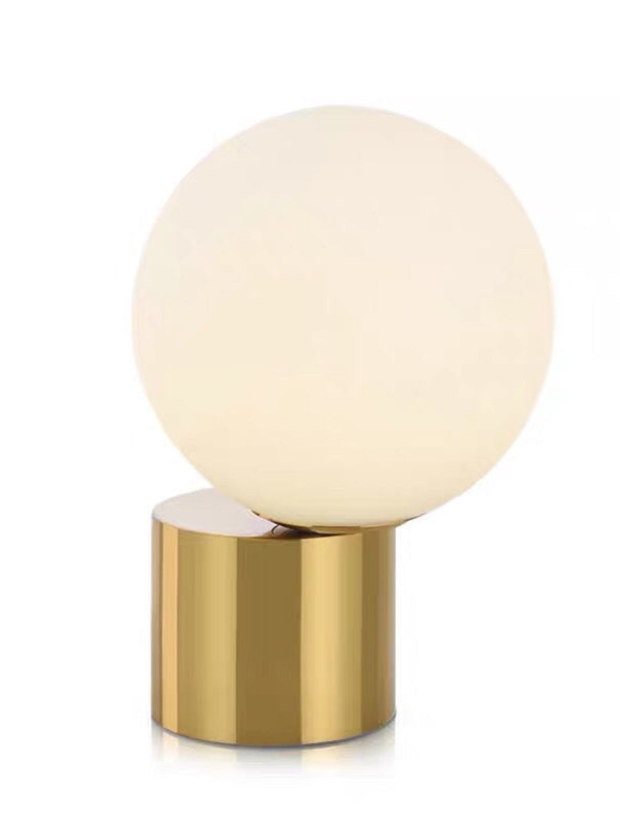 Designer Sculptural Globe Lamp