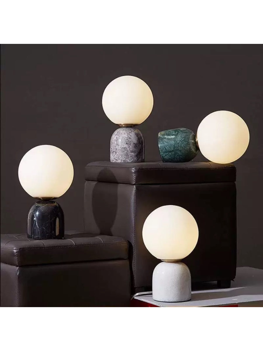 Marble Globe Table Lamp