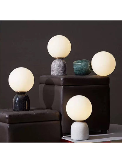 Marble Globe Table Lamp