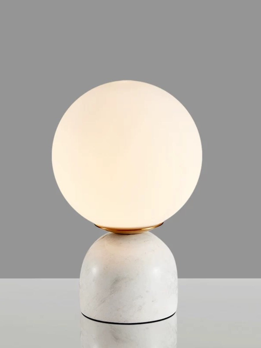 Marble Globe Table Lamp