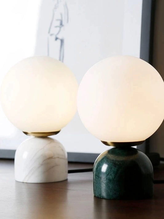 Marble Globe Table Lamp