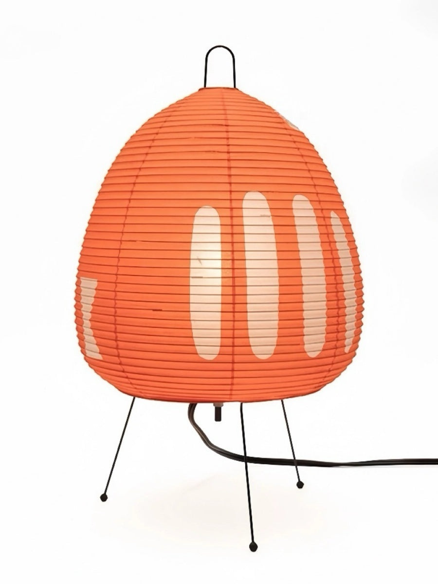 Designer Inspired Japanese Paper Lantern Table Lamp
