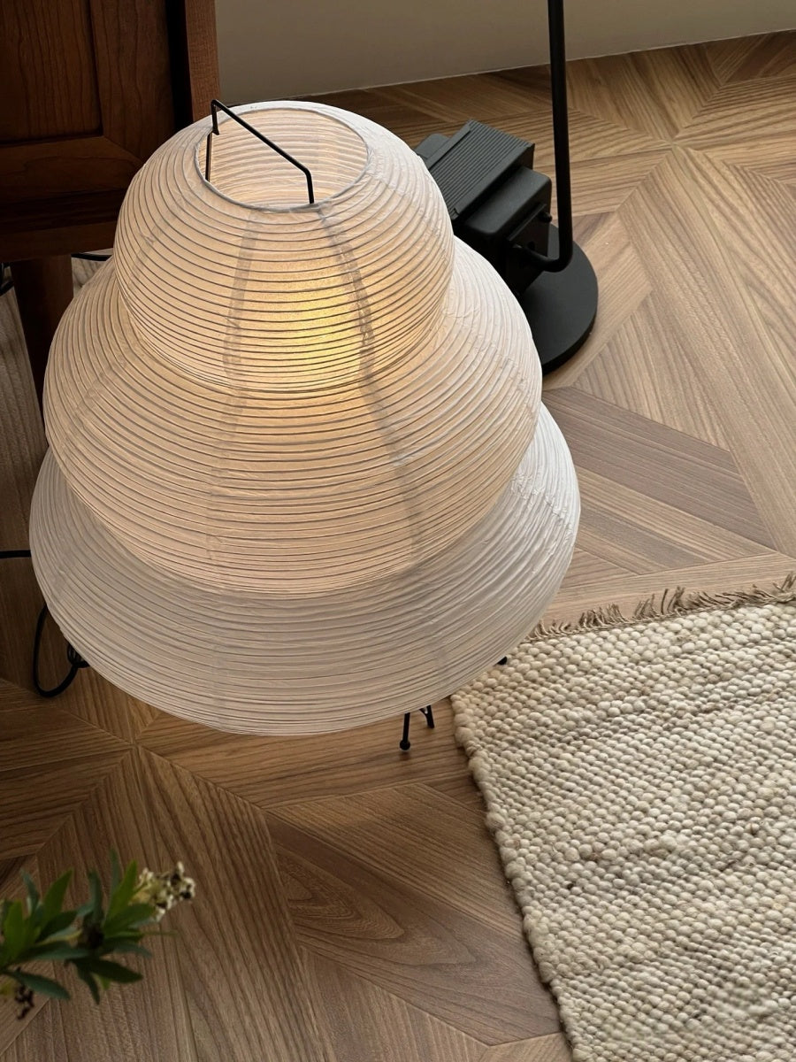 Japanese Snowman White Paper Lantern Lamp