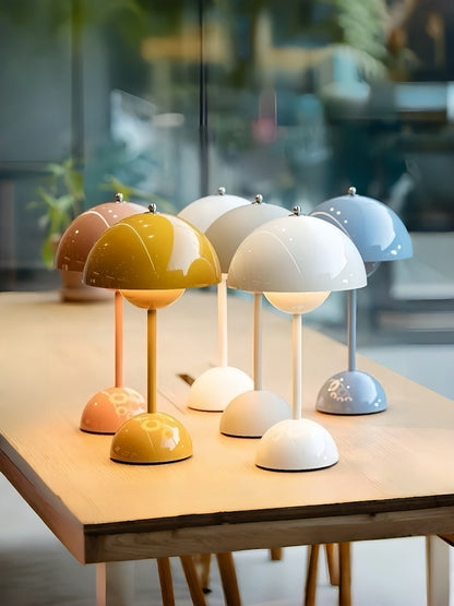 Cordless Mushroom Table Lamp