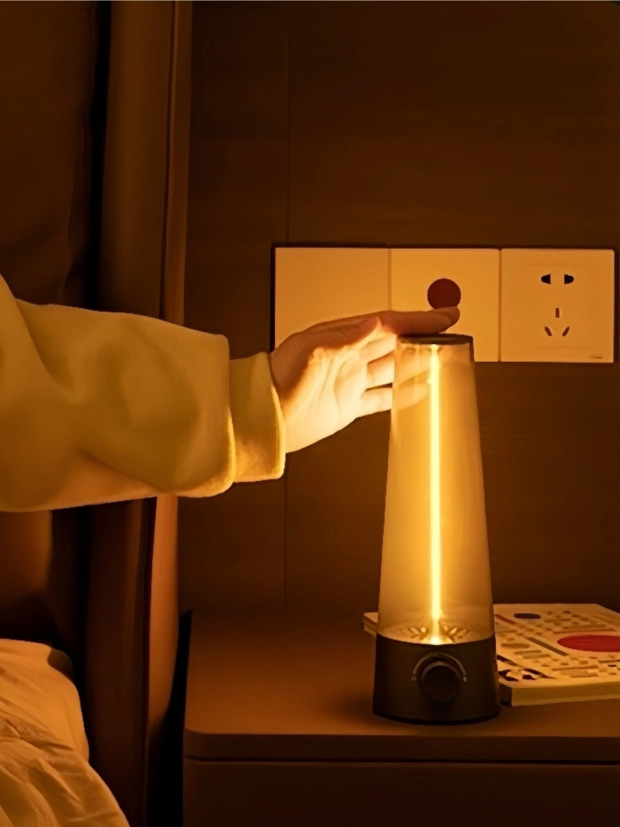 Retro Portable Ambient Lamp – 160H Battery Life,Dimmable Warm Light, USB-C Rechargeable