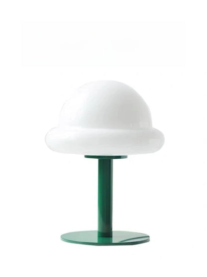Nordic Glass Mushroom Lamp – USB Powered, Minimalist Bedside Table Light