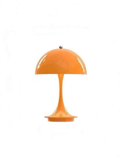 Danish Mushroom Table Lamp – USB Rechargeable, Nordic Minimalist Bedside Light