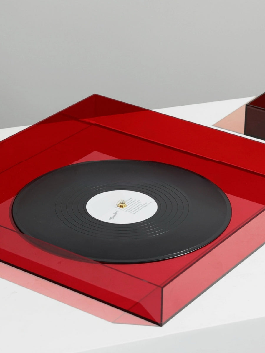 Retro Acrylic Vinyl Record Decor - Chic Chambers