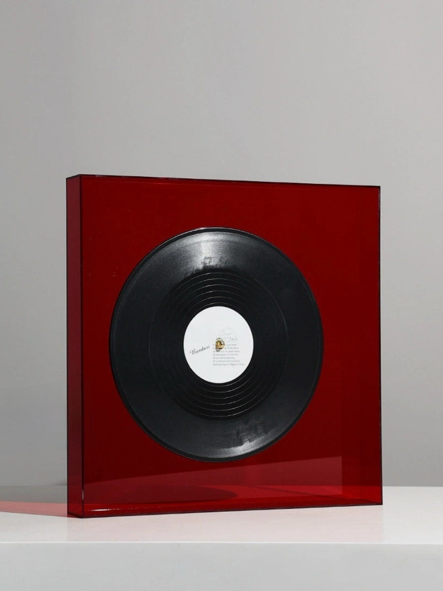 Retro Acrylic Vinyl Record Decor - Chic Chambers