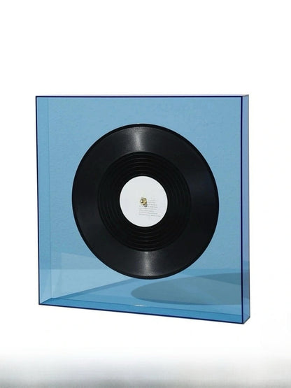 Retro Acrylic Vinyl Record Decor - Chic Chambers