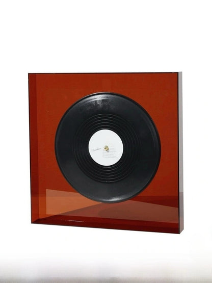 Retro Acrylic Vinyl Record Decor - Chic Chambers