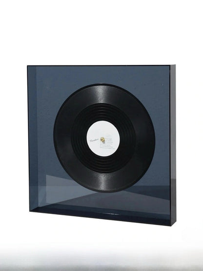 Retro Acrylic Vinyl Record Decor - Chic Chambers