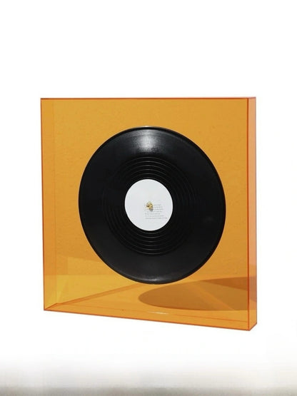 Retro Acrylic Vinyl Record Decor - Chic Chambers