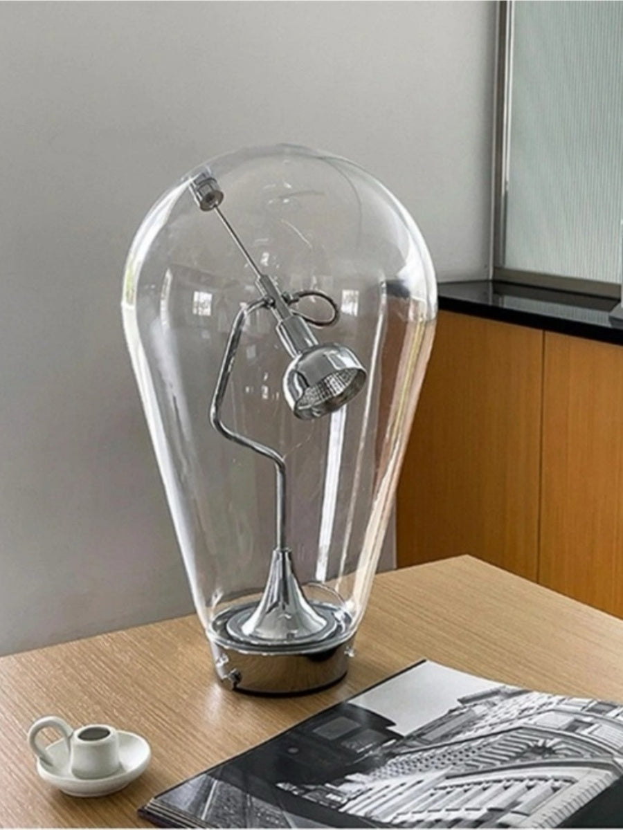 Vintage Industrial Magnetic Glass Touch Table Lamp - Chic Chambers