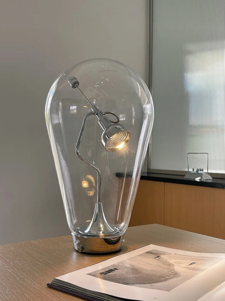 Vintage Industrial Magnetic Glass Touch Table Lamp - Chic Chambers
