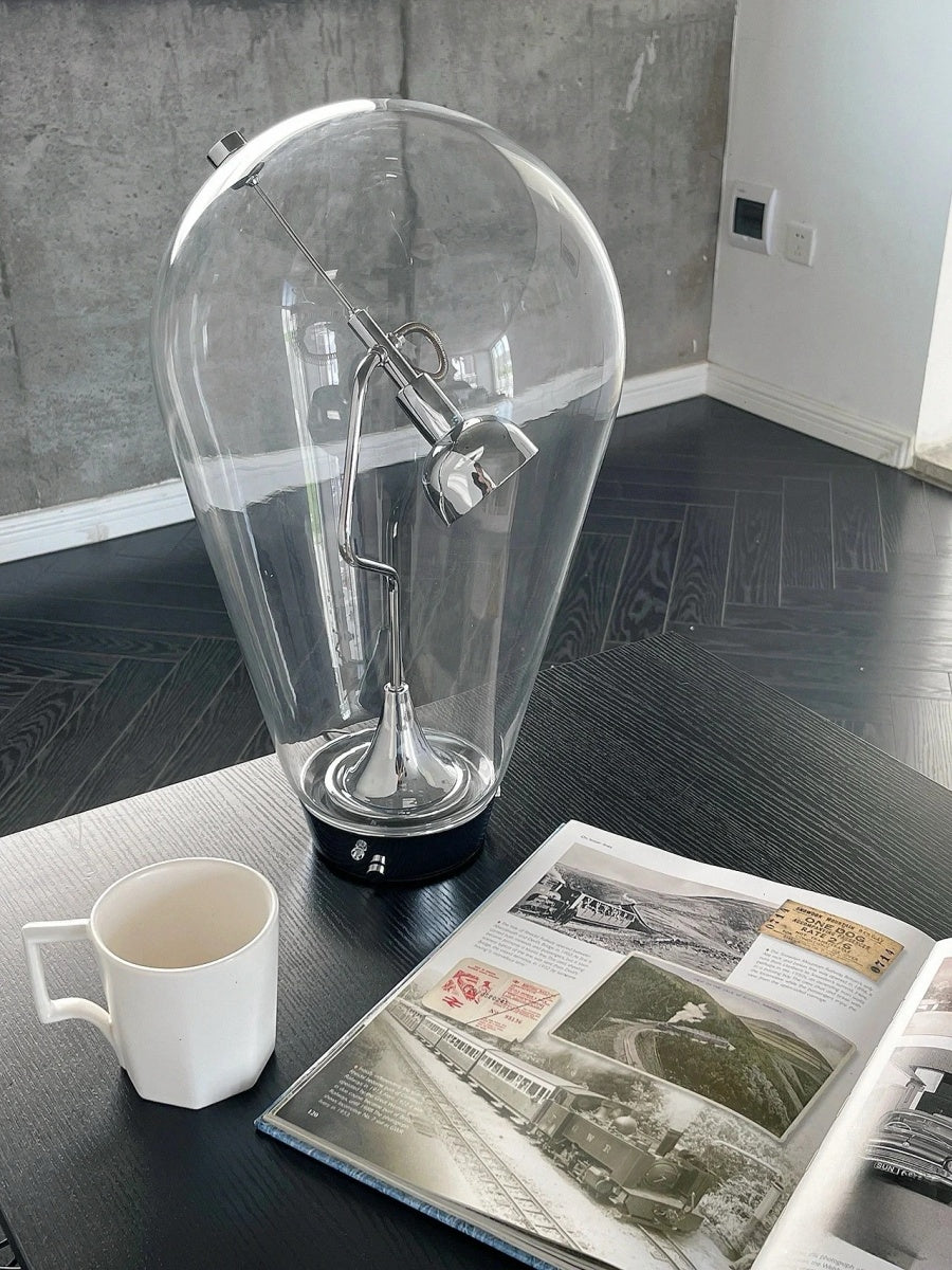 Vintage Industrial Magnetic Glass Touch Table Lamp - Chic Chambers