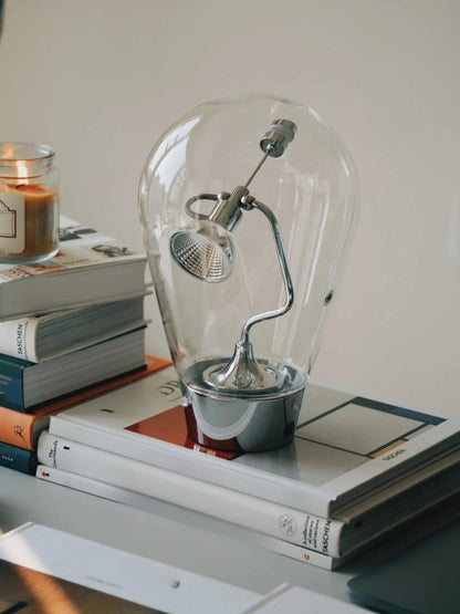 Vintage Industrial Magnetic Glass Touch Table Lamp - Chic Chambers