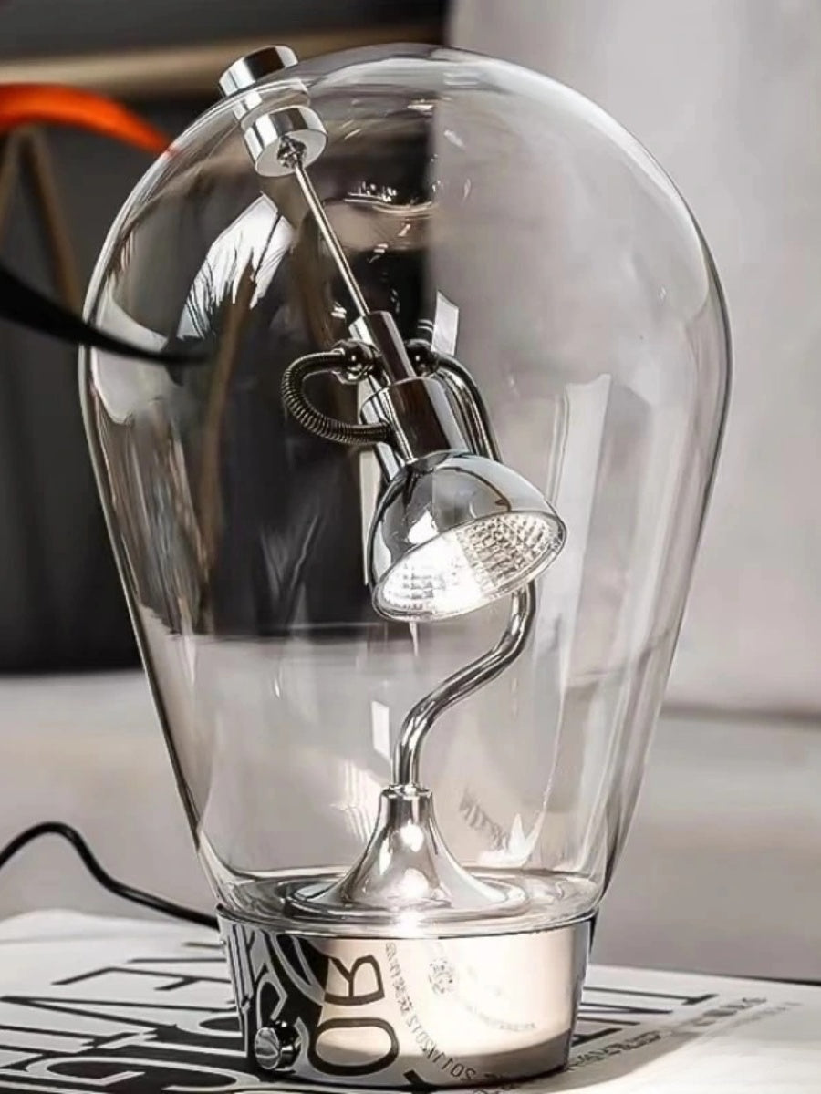 Vintage Industrial Magnetic Glass Touch Table Lamp - Chic Chambers