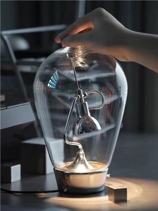 Vintage Industrial Magnetic Glass Touch Table Lamp - Chic Chambers