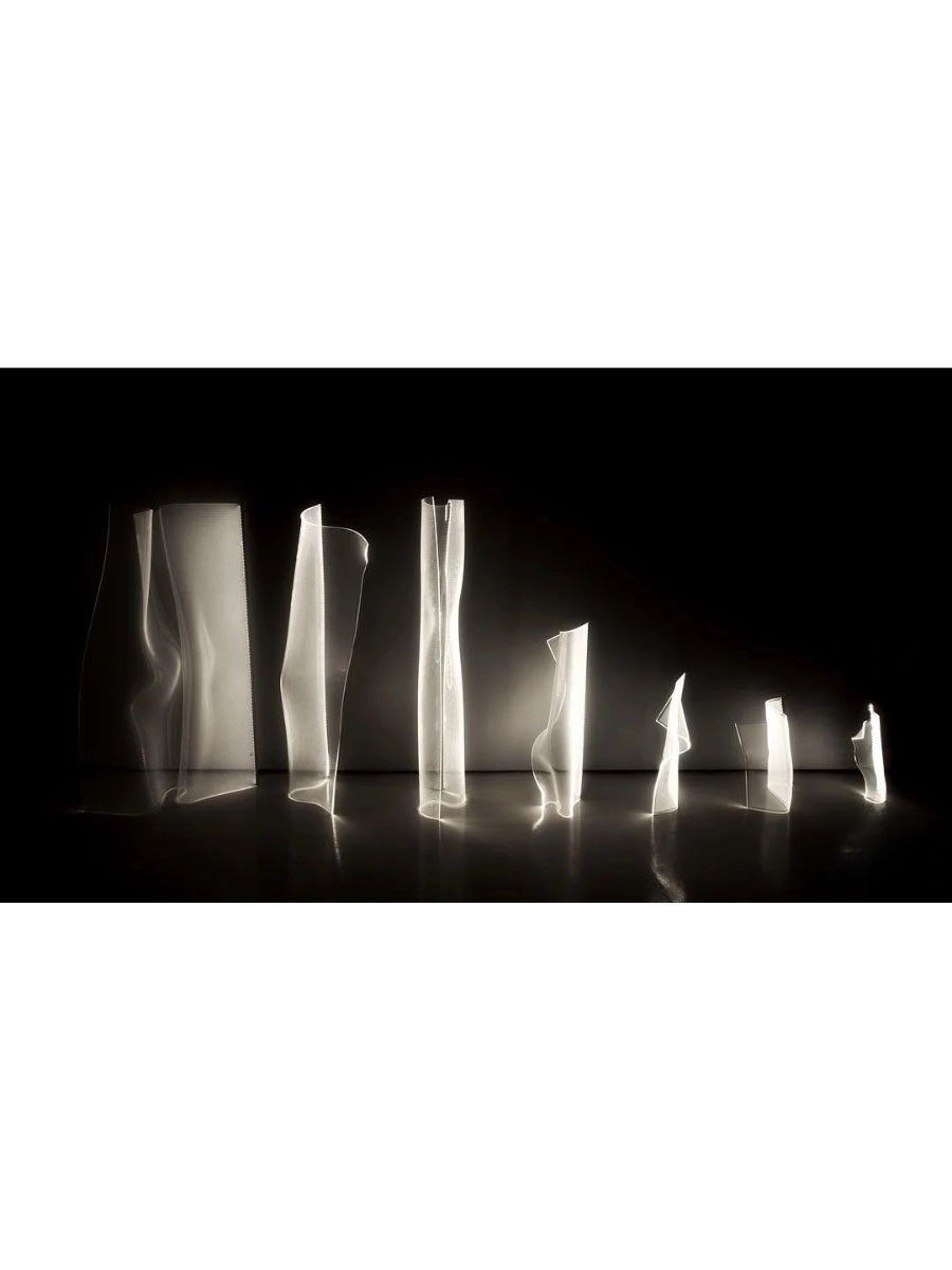 Postmodern LED Ambient Light – Handcrafted Acrylic Wave Lamp - Chic Chambers