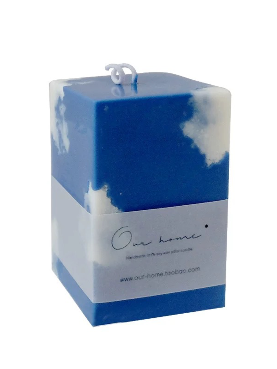 Cloud in the Sky Scented Candle Wild Bluebell Artisan Gift - Chic Chambers