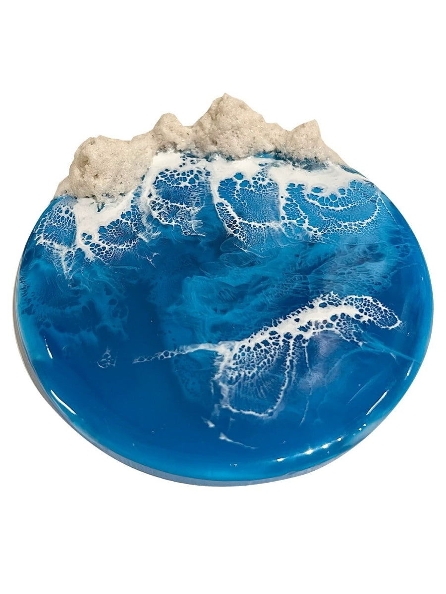 Handcrafted Ocean Landscape Resin Fridge Magnets - Chic Chambers