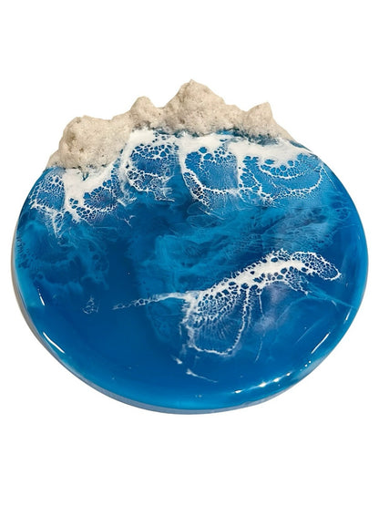 Handcrafted Ocean Landscape Resin Fridge Magnets - Chic Chambers