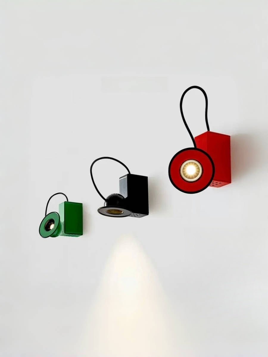 Magnetic Wall Lamp with Vintage Design and Artistic Iron Accent - Chic Chambers