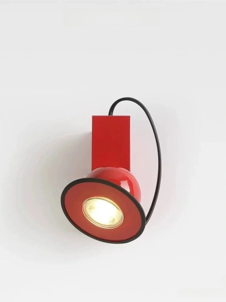 Magnetic Wall Lamp with Vintage Design and Artistic Iron Accent - Chic Chambers