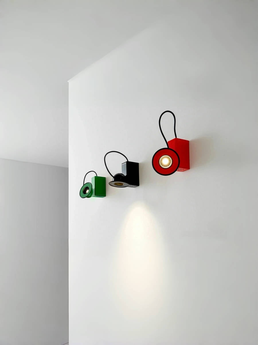 Magnetic Wall Lamp with Vintage Design and Artistic Iron Accent - Chic Chambers