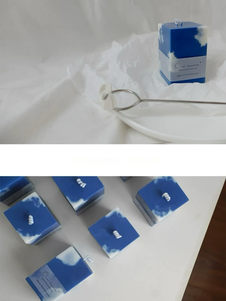 Cloud in the Sky Scented Candle Wild Bluebell Artisan Gift - Chic Chambers