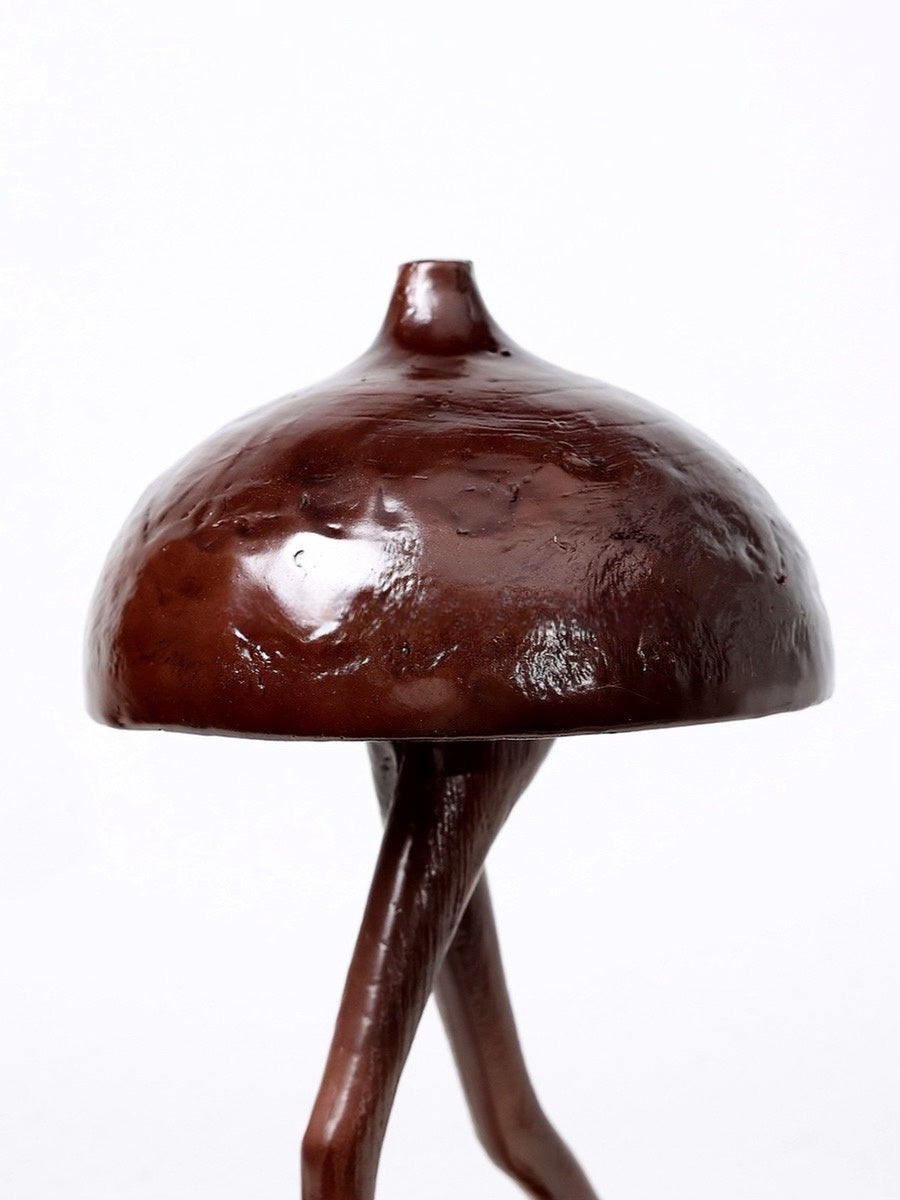 Burden Bearer and Birdman Sculptures – Abstract Resin Art Pair - Chic Chambers