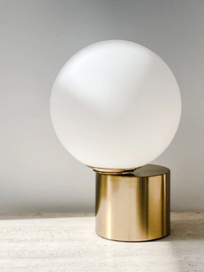 Designer Sculptural Globe Lamp